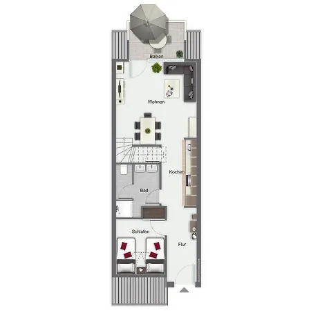 Papillon 05-7 Apartment